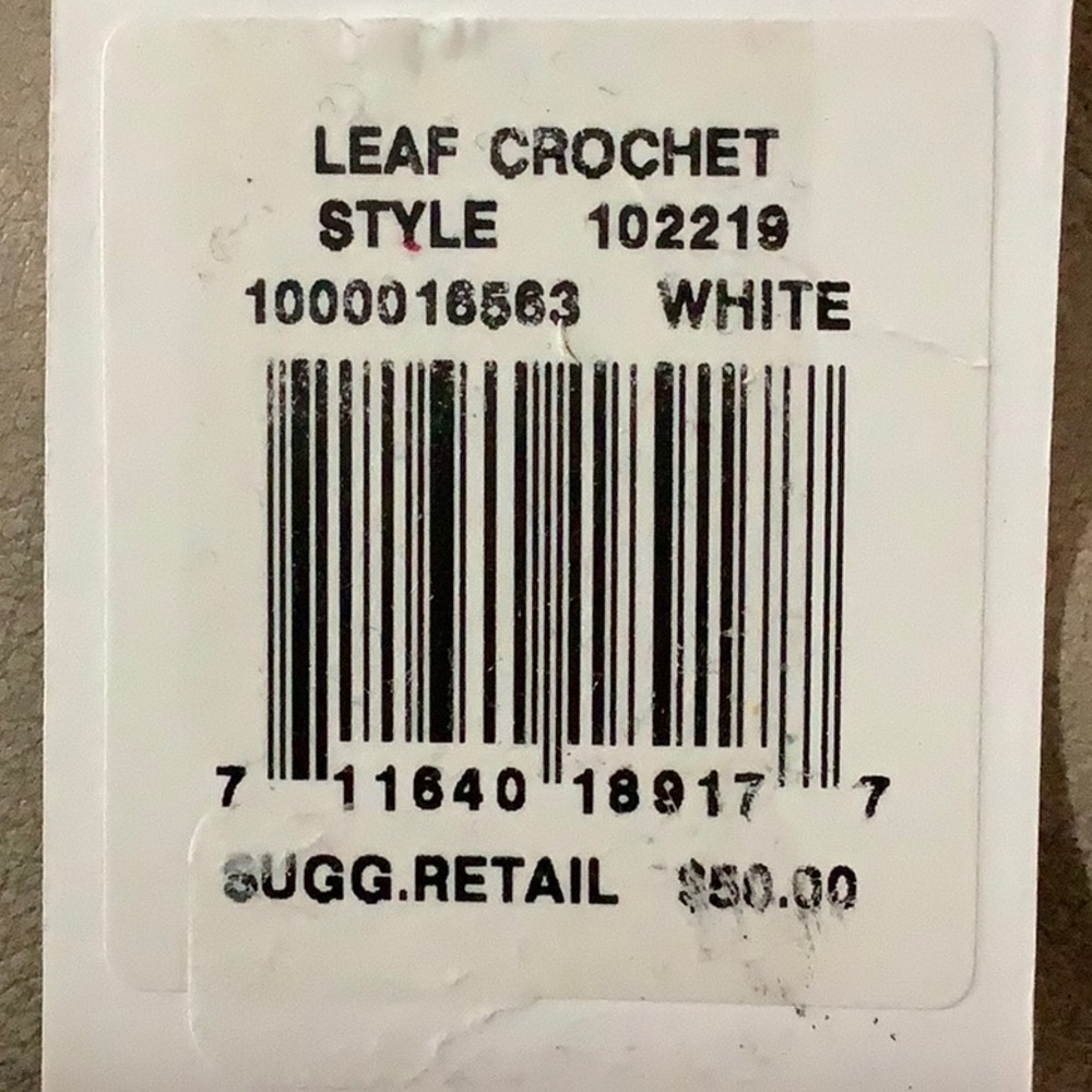 THE SAK Leaf Crochet Shoulder Bag White - Picture 7 of 7